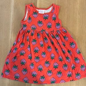 Hanna Andersson red strawberry Sundress- Size 5